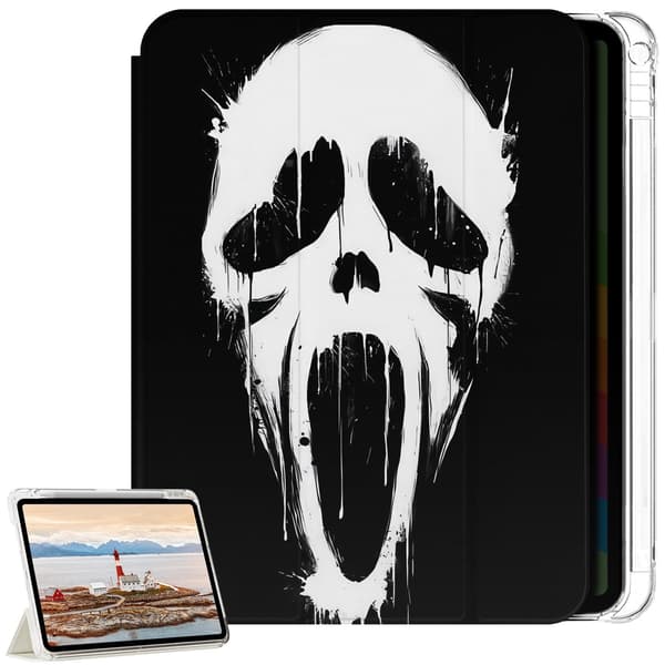 Deksel til iPad Air 11" 6th/7th gen - M2/M3 - 2024/2025 - Scream Ghostface
