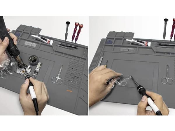 Silikonmatta lödning - Magnetisk organiseringsmatta 30×45 cm
