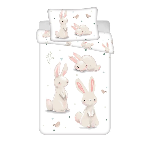 Bunny Rest Barnsängkläder 100x135 cm, 40x60 cm
