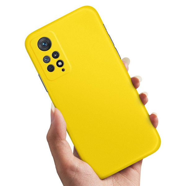 Deksel / Mobildeksel til Xiaomi Redmi Note 11 Pro - Gul