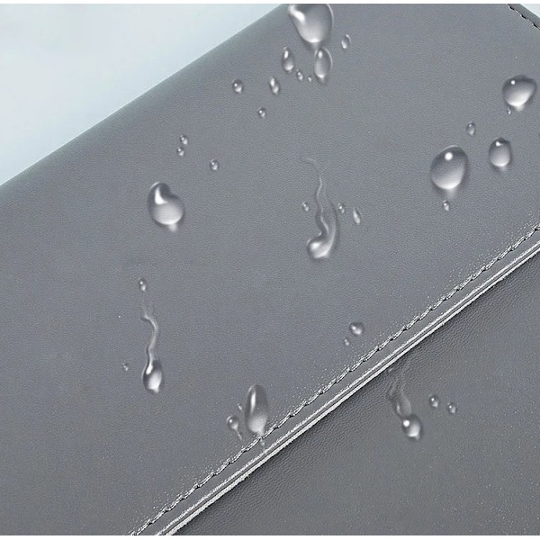 13,3" Laptop Sleeve / Computertaske / Macbook - Læder Grey