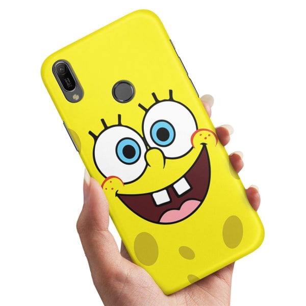 Huawei Y6 (2019) - Deksel/Mobildeksel Svampebob