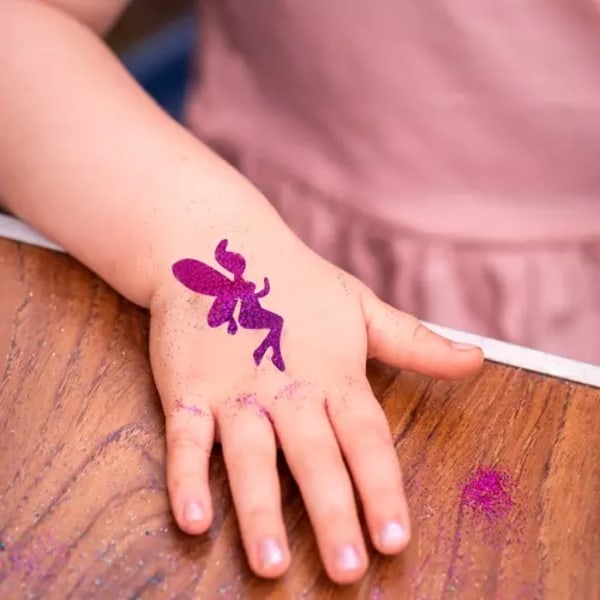 Glittertatueringar för Barn - Tatueringar med Glitter