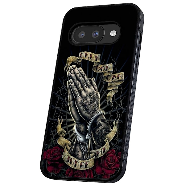 Google Pixel 9A - Cover/Mobilcover Only God Can Judge Me