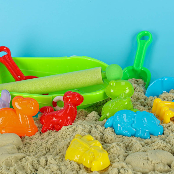 Sandleksaker för Sandlåda och Strand – 12 delar