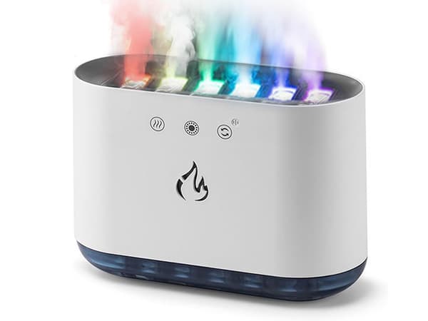 Luftfuktare LED - Diffusor med RGB-ljus och 6 munstycken