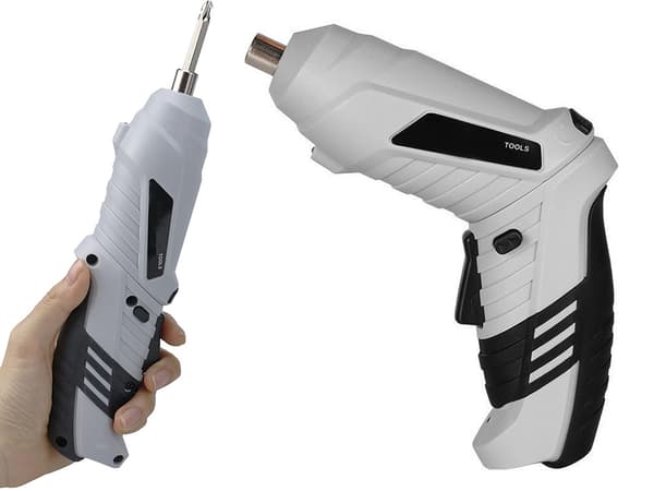 Skruvdragare mini - 45 delar med bits och USB-laddning