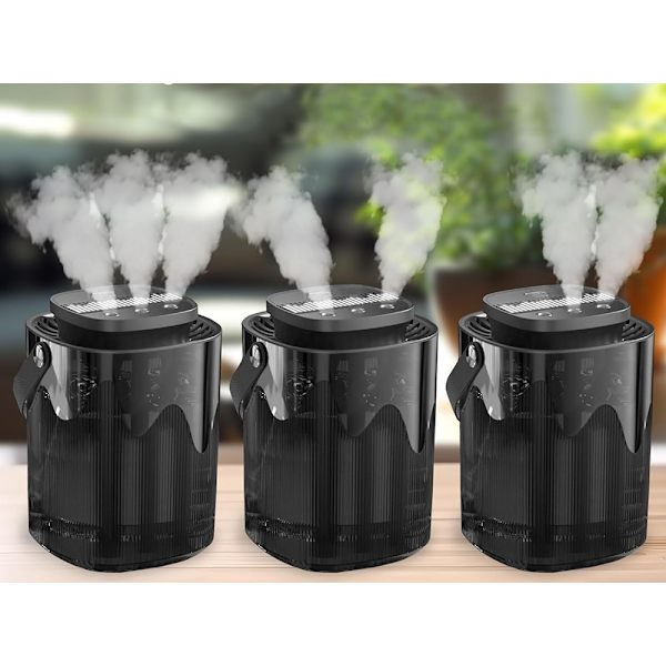 Luftfuktare aromdiffusor aromaterapi rgb belysning usb
