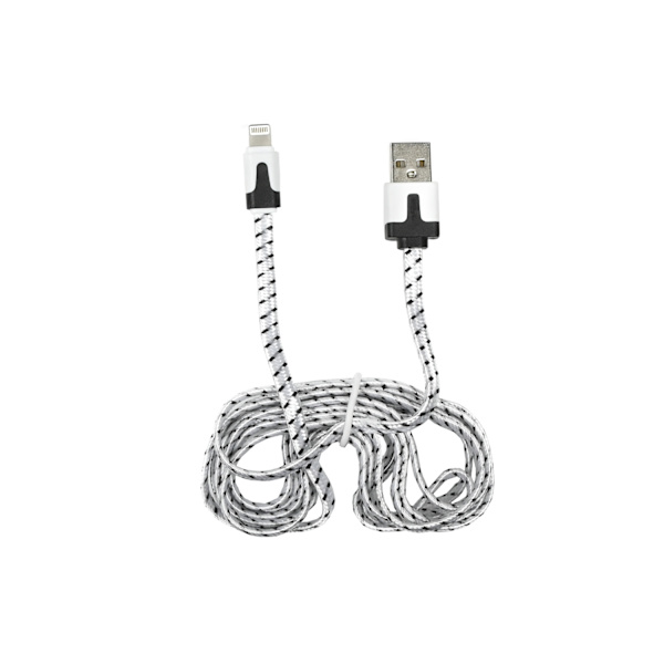 USB lightning kabel 2 m nylon