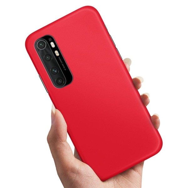 Xiaomi Mi Note 10 Lite - Kuoret/Suojakuori Punainen Red