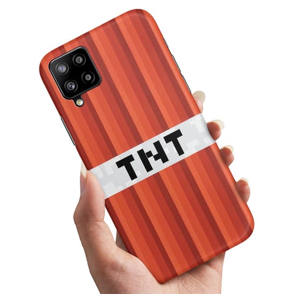 Deksel / Mobildeksel til Samsung Galaxy A42 5G - Minecraft TNT