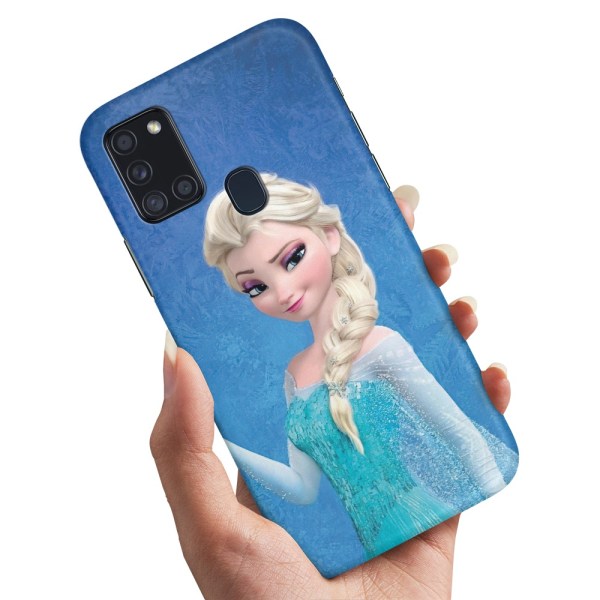 Samsung Galaxy A21s - Kuoret/Suojakuori Frozen Elsa