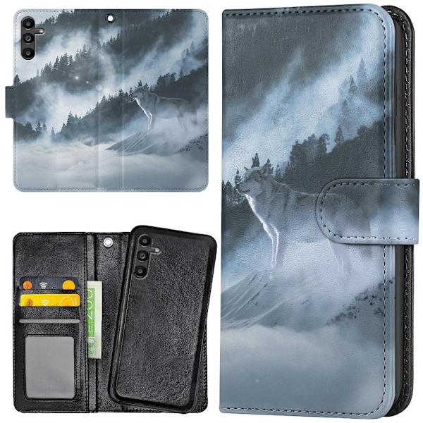 Samsung Galaxy A35 5G - Lompakkokotelo/Kuoret Arctic Wolf