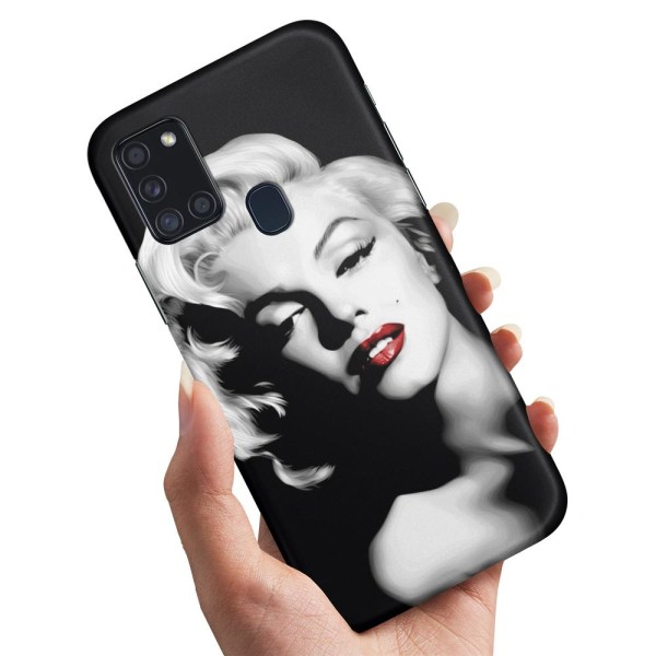 Samsung Galaxy A21s - Cover/Mobilcover Marilyn Monroe