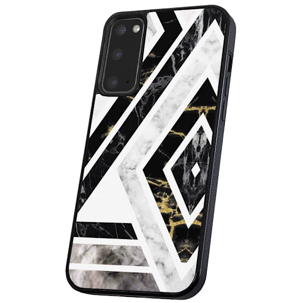 Samsung Galaxy S20 - Skal/Mobilskal Krokigt Mönster