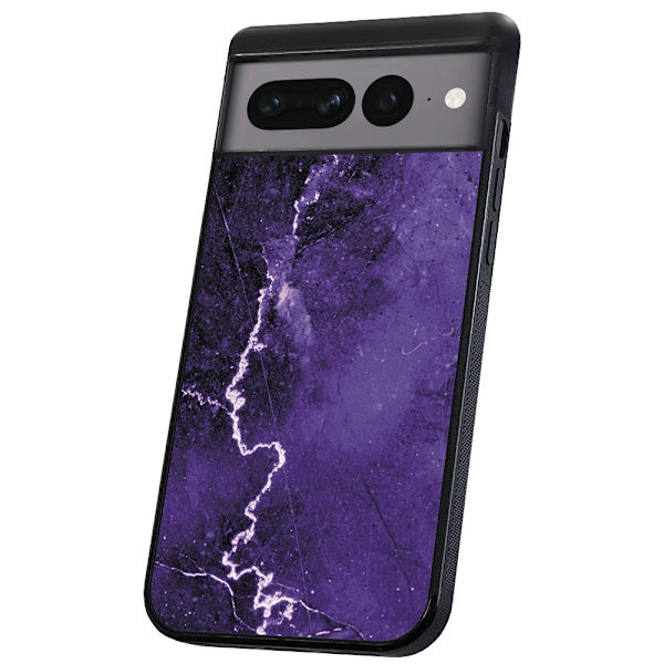Google Pixel 9 Pro XL - Deksel/Mobildeksel Marmor