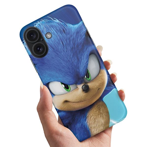 iPhone 16 Plus - Skal/Mobilskal Sonic the Hedgehog