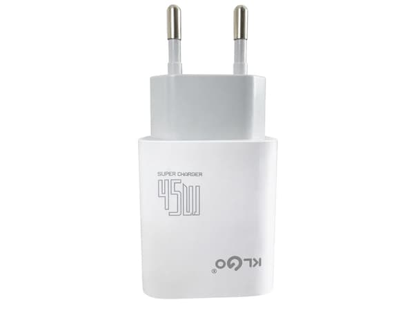 Snabbladdare 45W USB-A USB-C universell