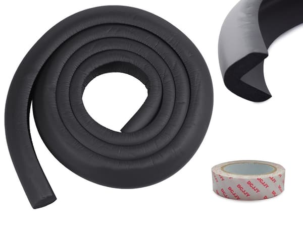 Skumtejp för möbler 2m Black