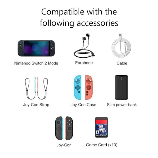 Etui til Opbevaring – Case kompatibel med Nintendo Switch 2