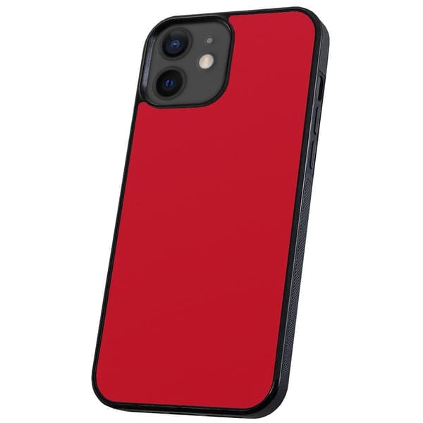 iPhone 12 Mini - Cover/Mobilcover Rød
