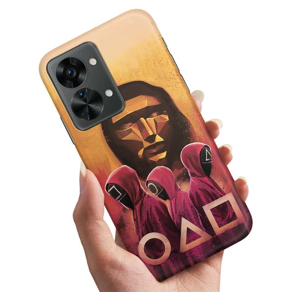 Deksel / Mobildeksel til OnePlus Nord 2T - Squid Game