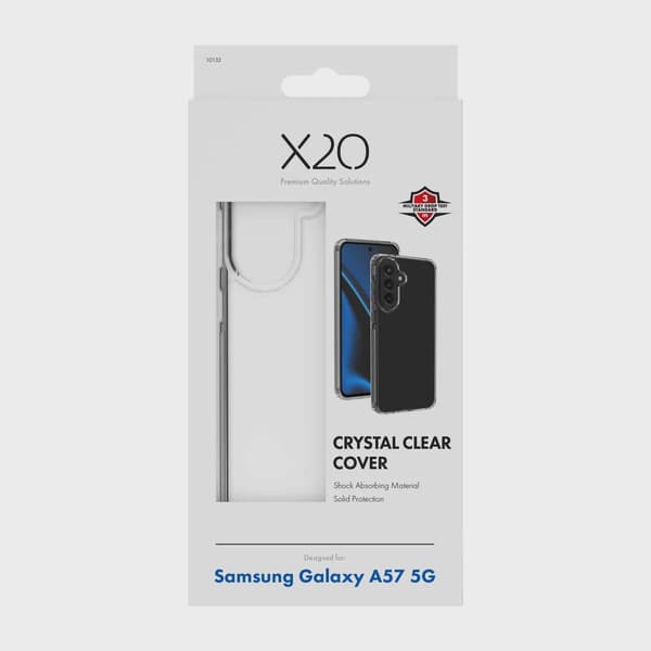 X2O Crystal Clear Skal Samsung Galaxy A57 5G Klar