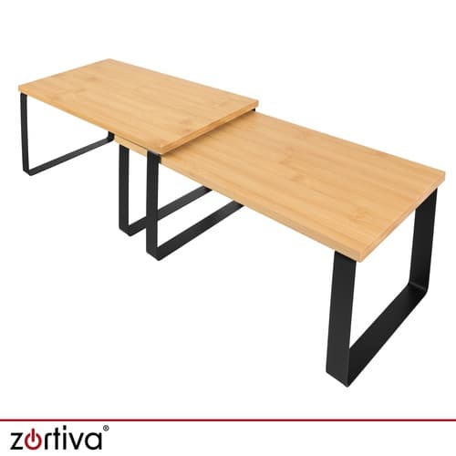 Kökshylla / Bänkhylla Bambu - 2-delar