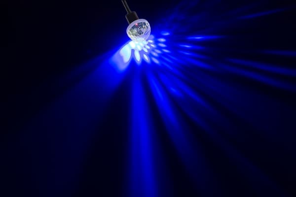 RGB LED Diskolys via USB - Lydreaktivt