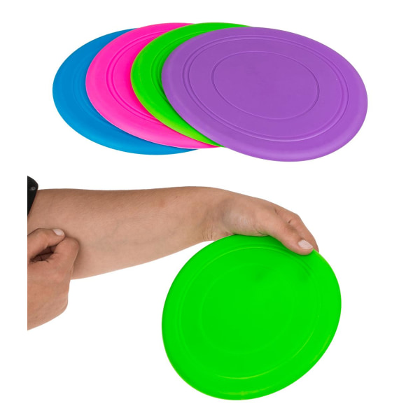 2-Pack - Mjuk Frisbee - Strandleksak multifärg