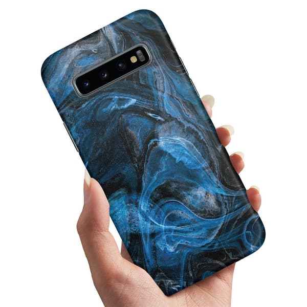 Deksel / Mobildeksel til Samsung Galaxy S10 - Marmor Multicolor