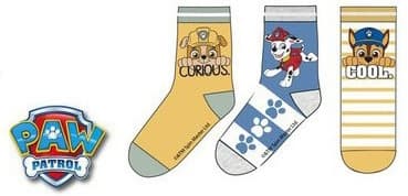 Paw Patrol Barnstrumpor / Strumpor för Barn - 3-Pack 31/34