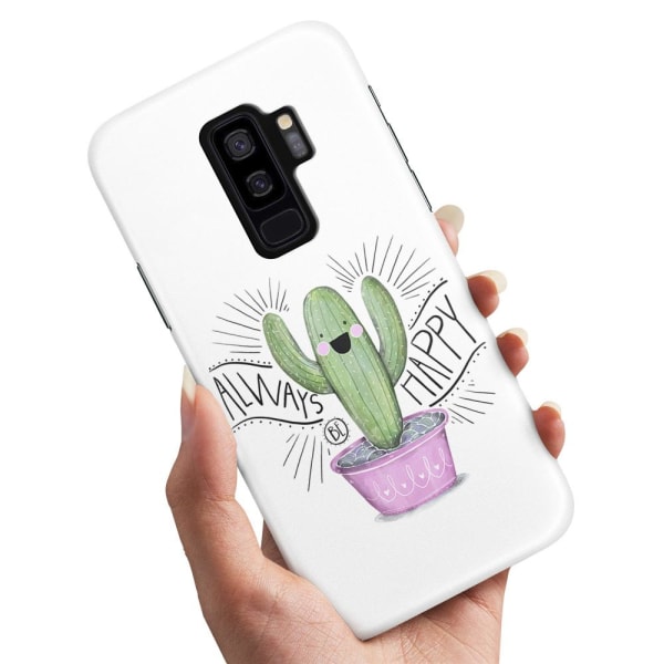 Samsung Galaxy S9 Plus - Cover/Mobilcover Happy Cactus