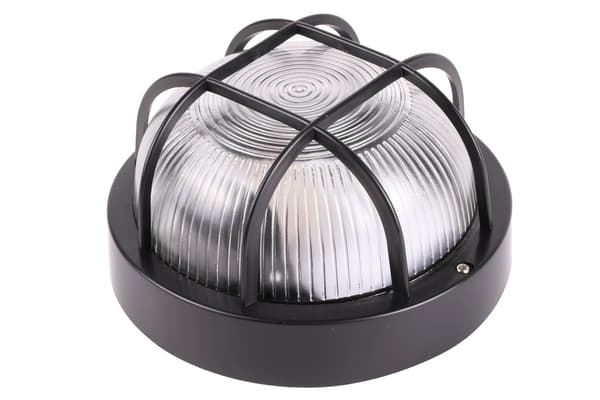 Lampa Bulleye rund svart