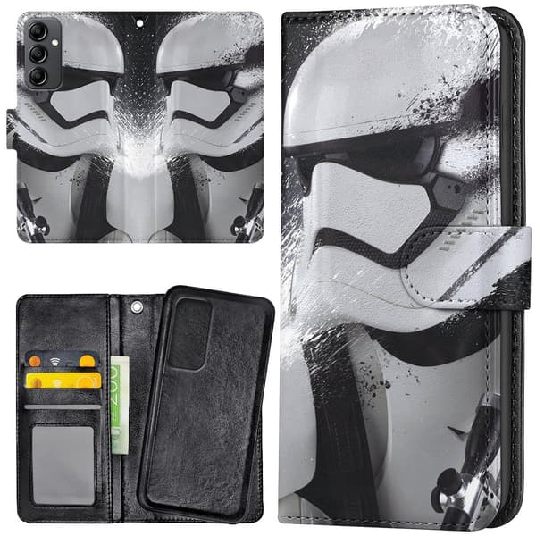 Samsung Galaxy S24 Plus - Plånboksfodral/Skal Stormtrooper Star Wars