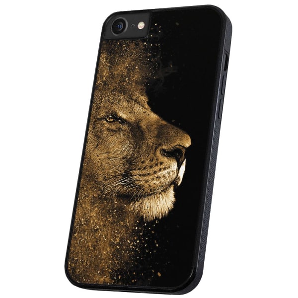 iPhone 6/7/8/SE - Cover/Mobilcover Lion Multicolor