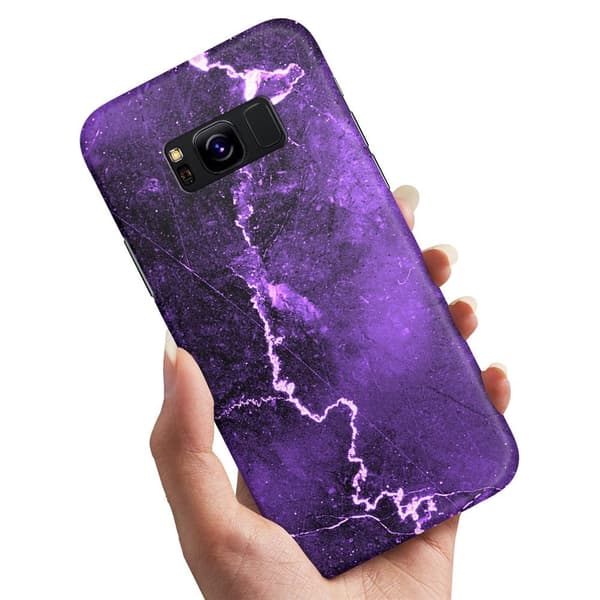 Deksel / Mobildeksel til Samsung Galaxy S8 - Marmor Multicolor
