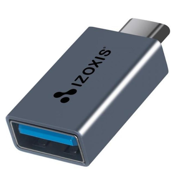 USB 3.0 till USB-C - OTG Adapter grå