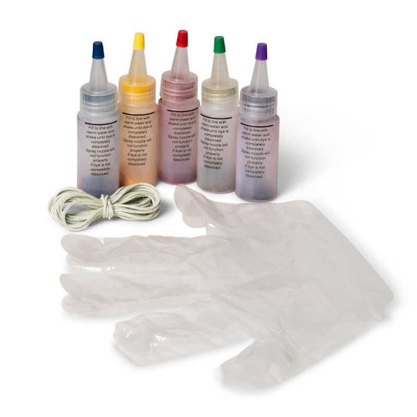 Sokker Tie-dye Kit med 5 Farger – DIY Multicolor