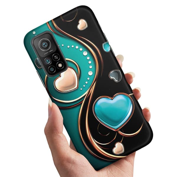 Deksel / Mobildeksel til Xiaomi Mi 10T / 10T Pro - Hjerter