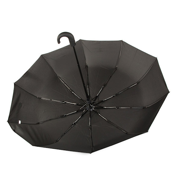 Paraply hopfällbart paraply automatisk svart unisex