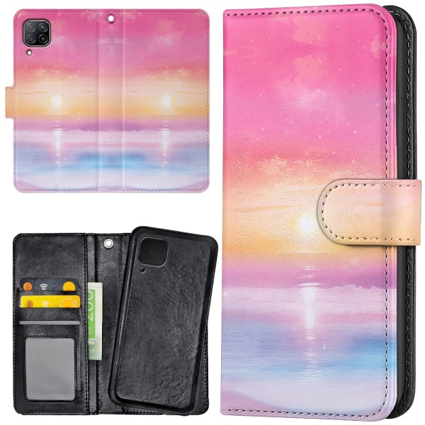Huawei P40 Lite - Mobilcover/Etui Cover Sunset