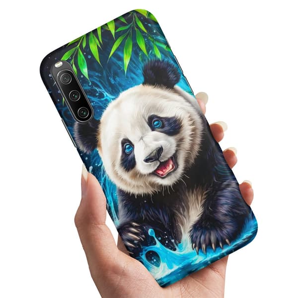 Deksel / Mobildeksel til Sony Xperia 10 IV - Panda