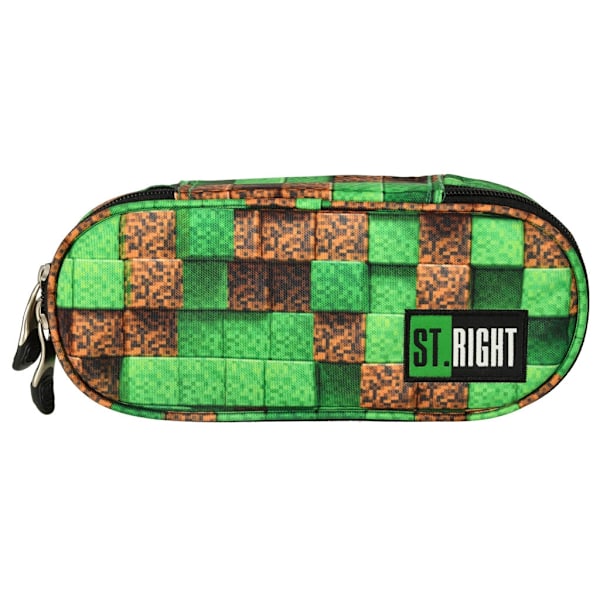 Vadderat pennfodral med lock Pixel Cubes