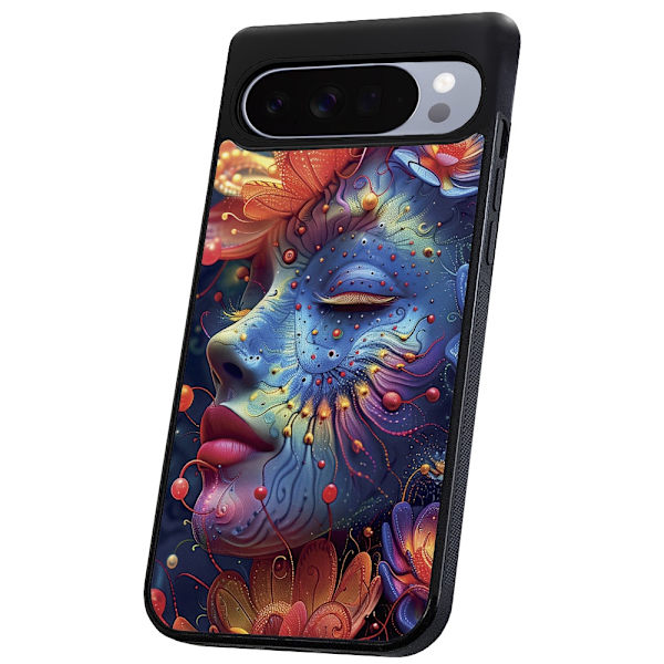 Google Pixel 10 Pro XL - Deksel/Mobildeksel Psychedelic