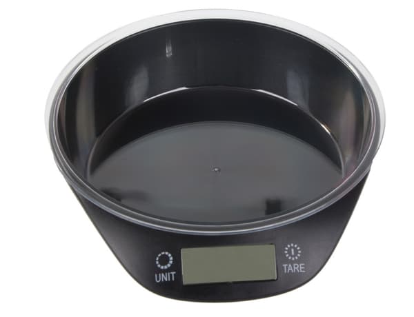 Köksvåg 5 kg - Avtagbar skål och digital display