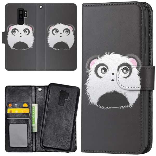 Samsung Galaxy S9 Plus - Mobilcover/Etui Cover Pandahoved