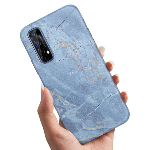 Deksel / Mobildeksel til Realme 7 - Marmor Multicolor