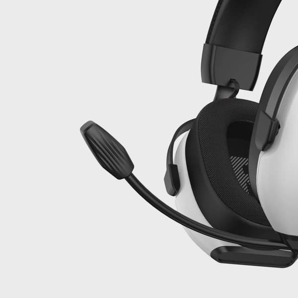 White Shark FOX Over-Ear Gaming Headset Vit/Svart