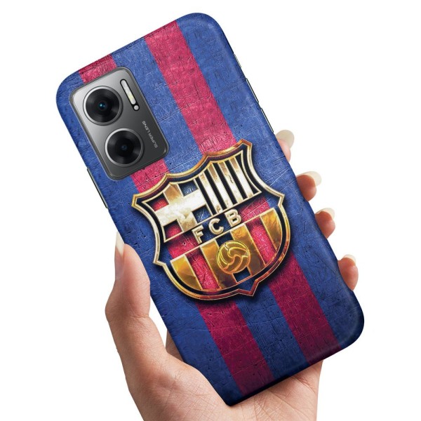 Xiaomi Redmi 10 5G - Cover/Mobilcover FC Barcelona